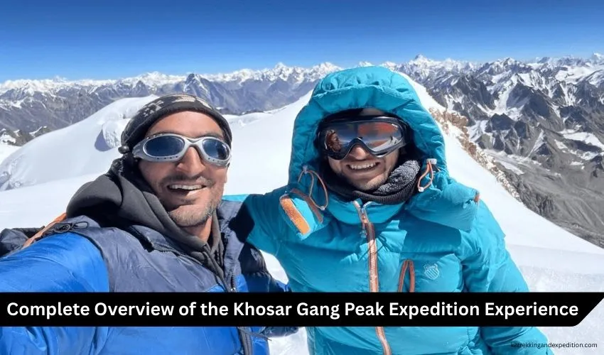 Khosar Gang Expedition: Join the Thrilling Khosar Gang Peak Mountaineering Adventure in Pakistan Karakoram