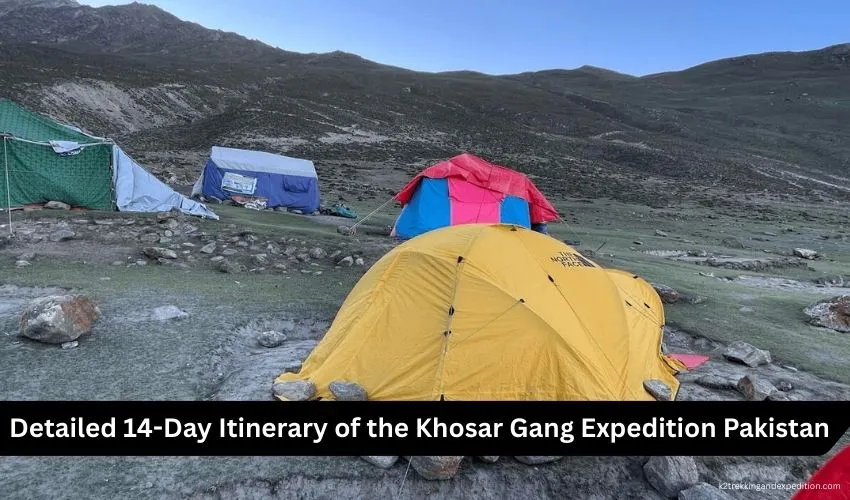 Khosar Gang Expedition: Join the Thrilling Khosar Gang Peak Mountaineering Adventure in Pakistan Karakoram