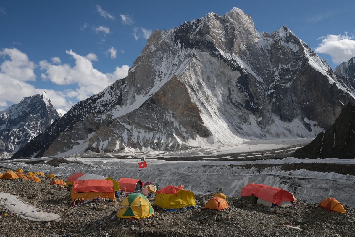 K2 base camp, karakoram range
